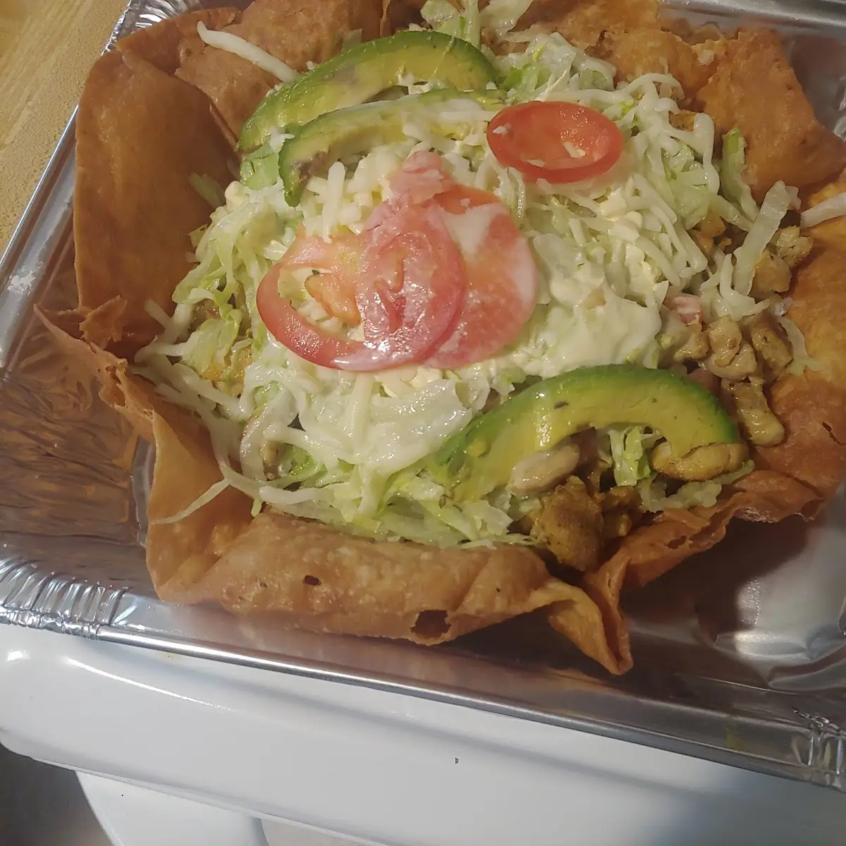 Chicken Taco Salad