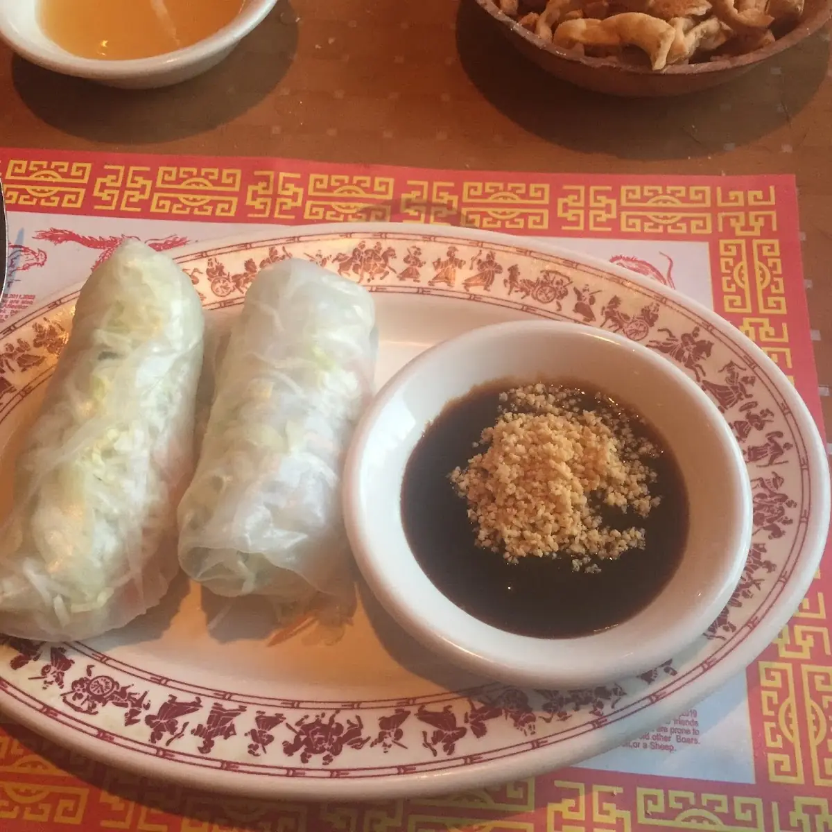 Fresh Shrimp Spring Rolls