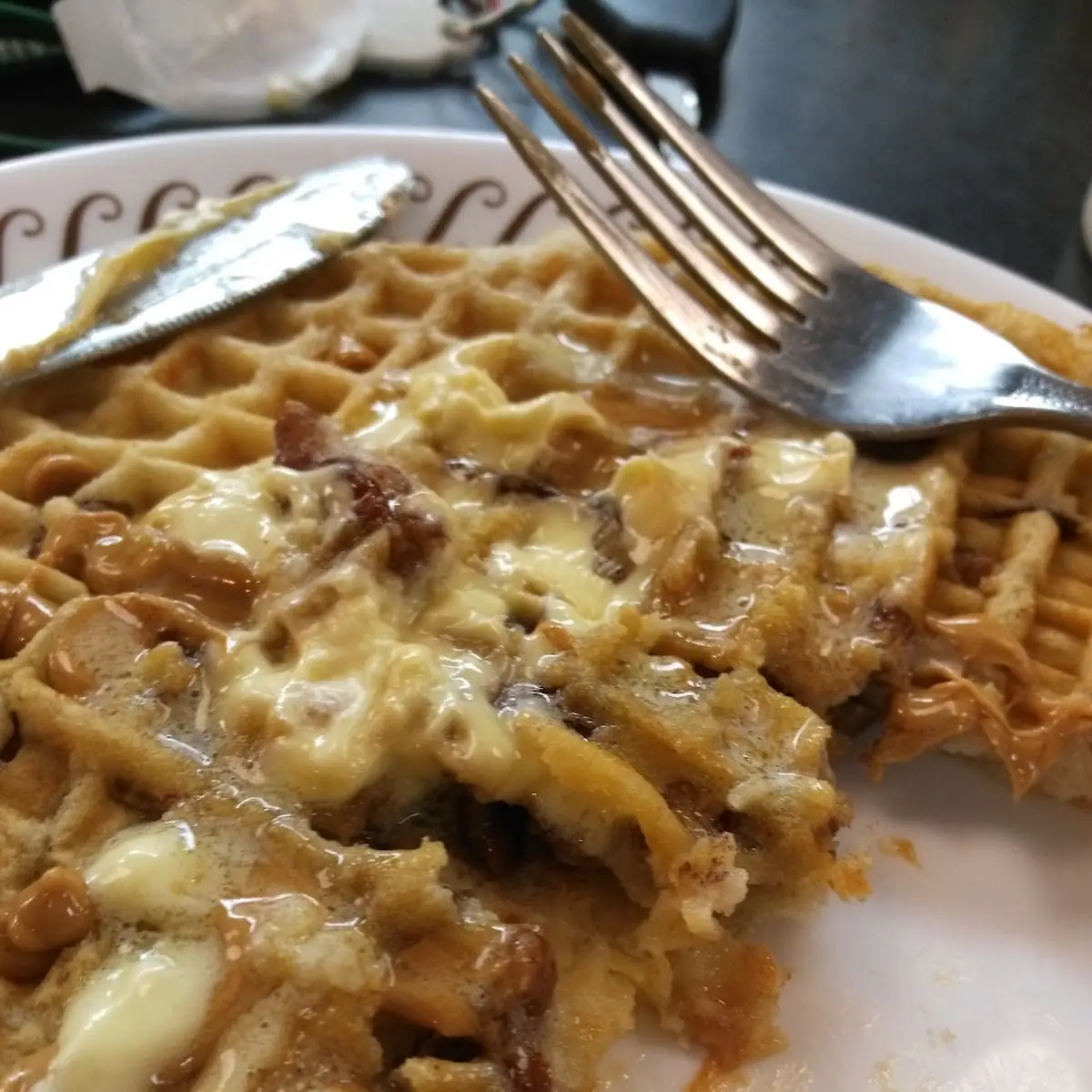 Waffle Pecan Waffle Peanut Butter Chocolate Chips