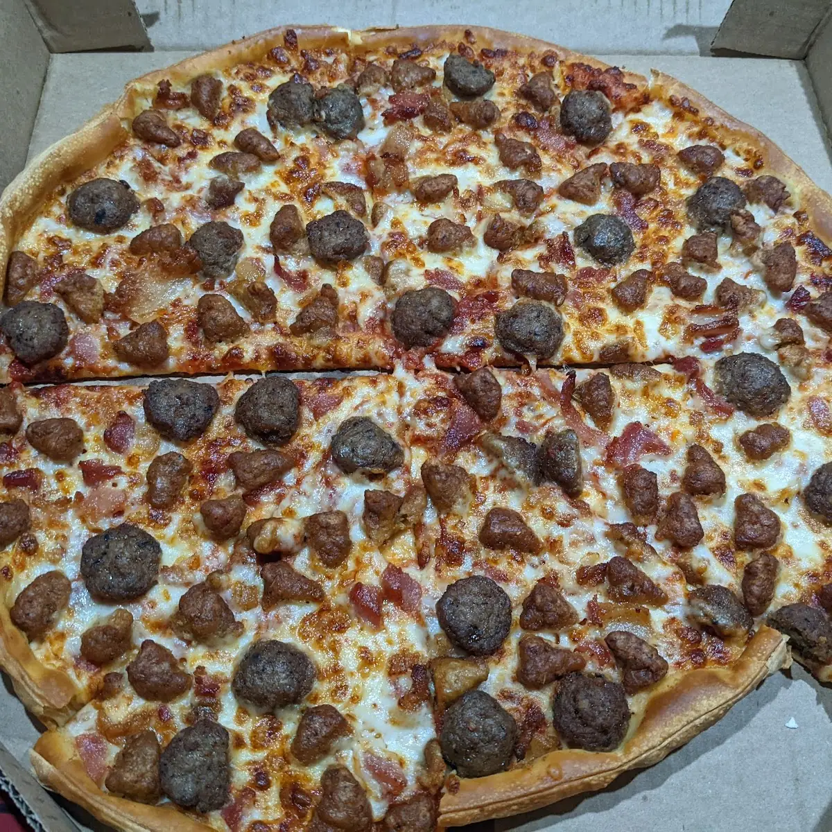 Loaded Meat Pizza