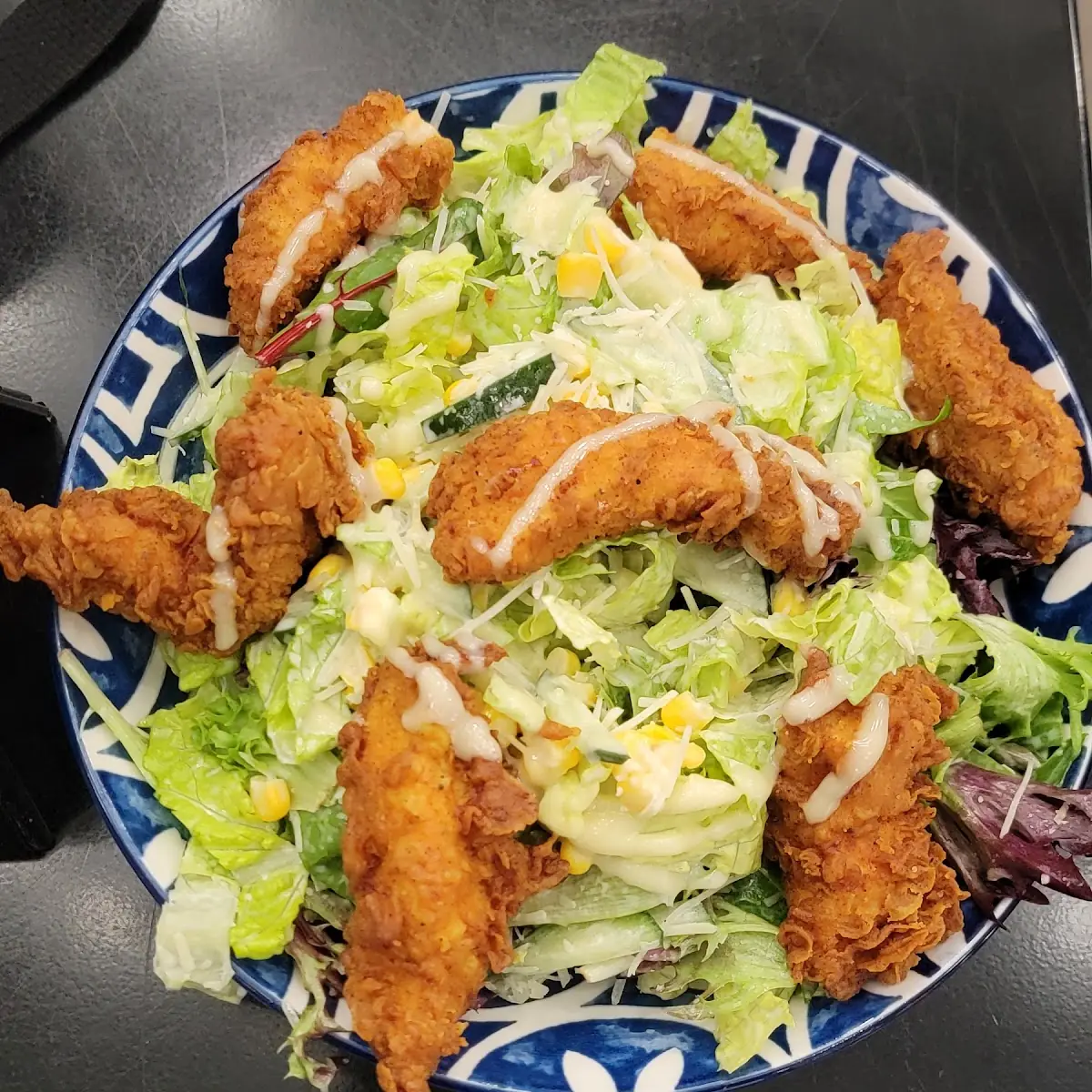 Crispy Chicken Salad