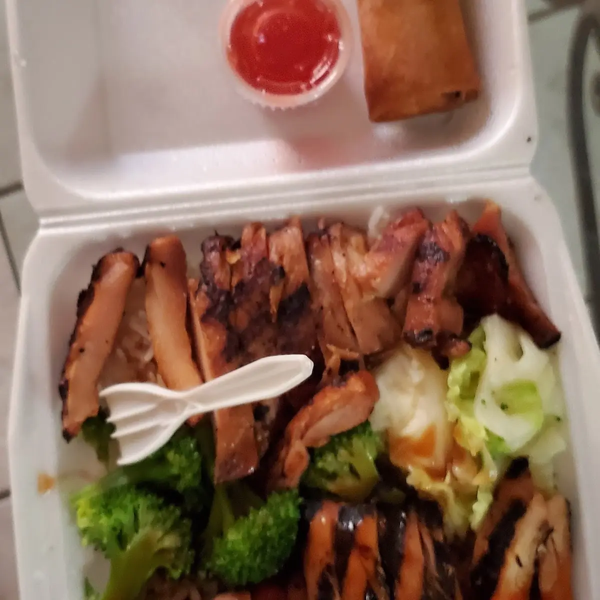 5 Double Chicken Teriyaki