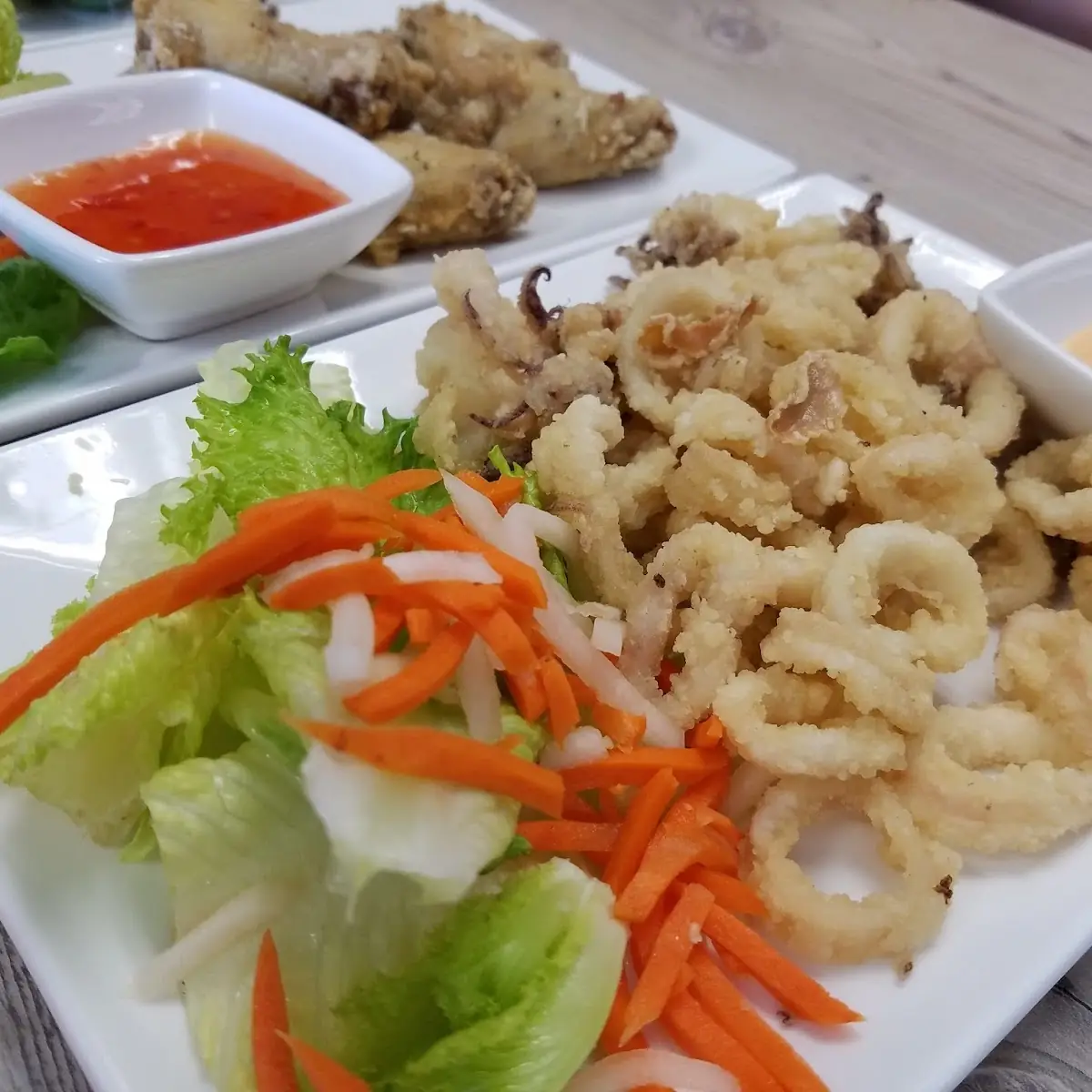 Crispy Calamari Mực Rang Muối