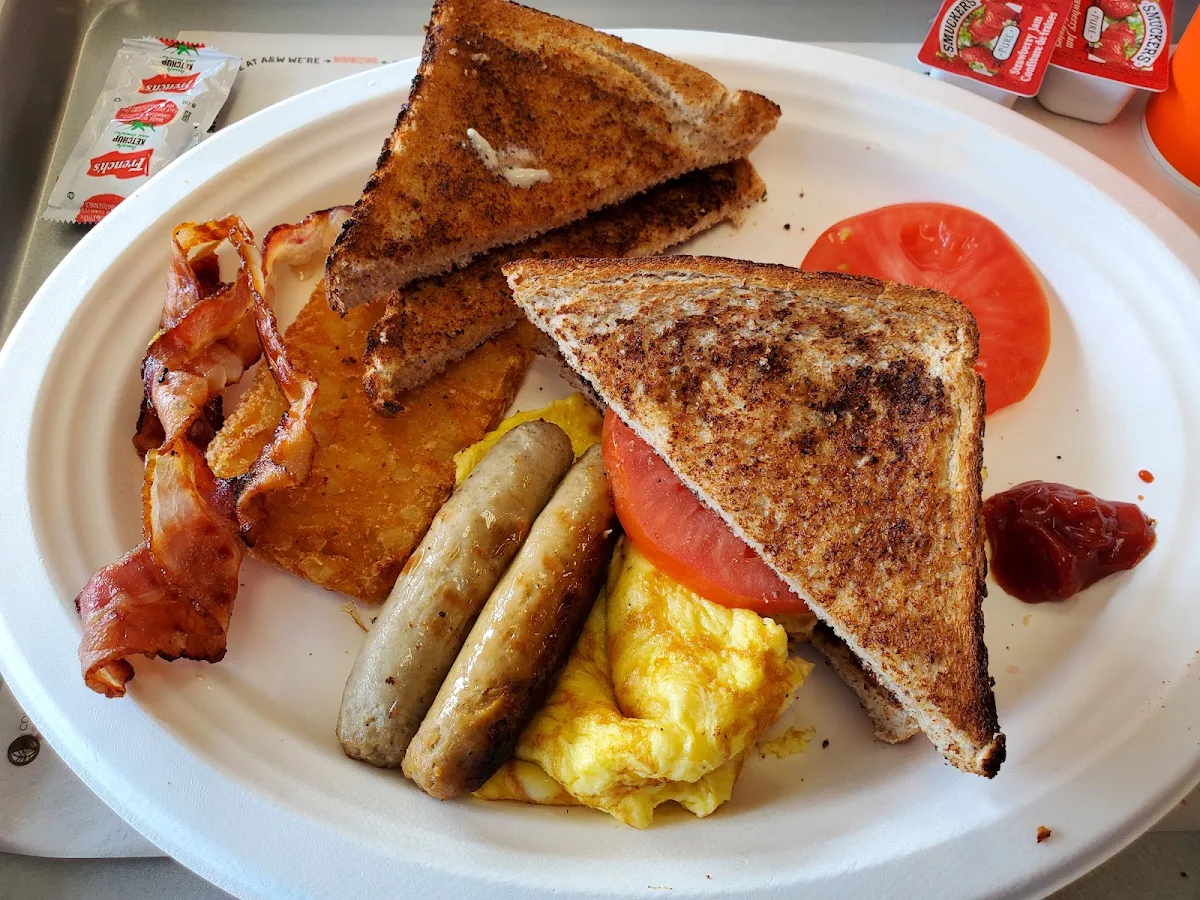 Canadian Bacon and Eggs