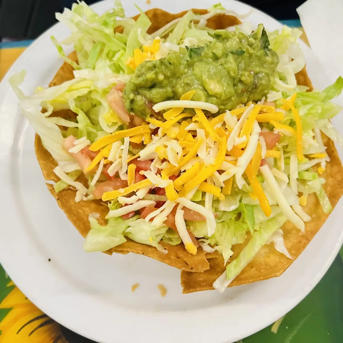 Chicken Tostado Salad