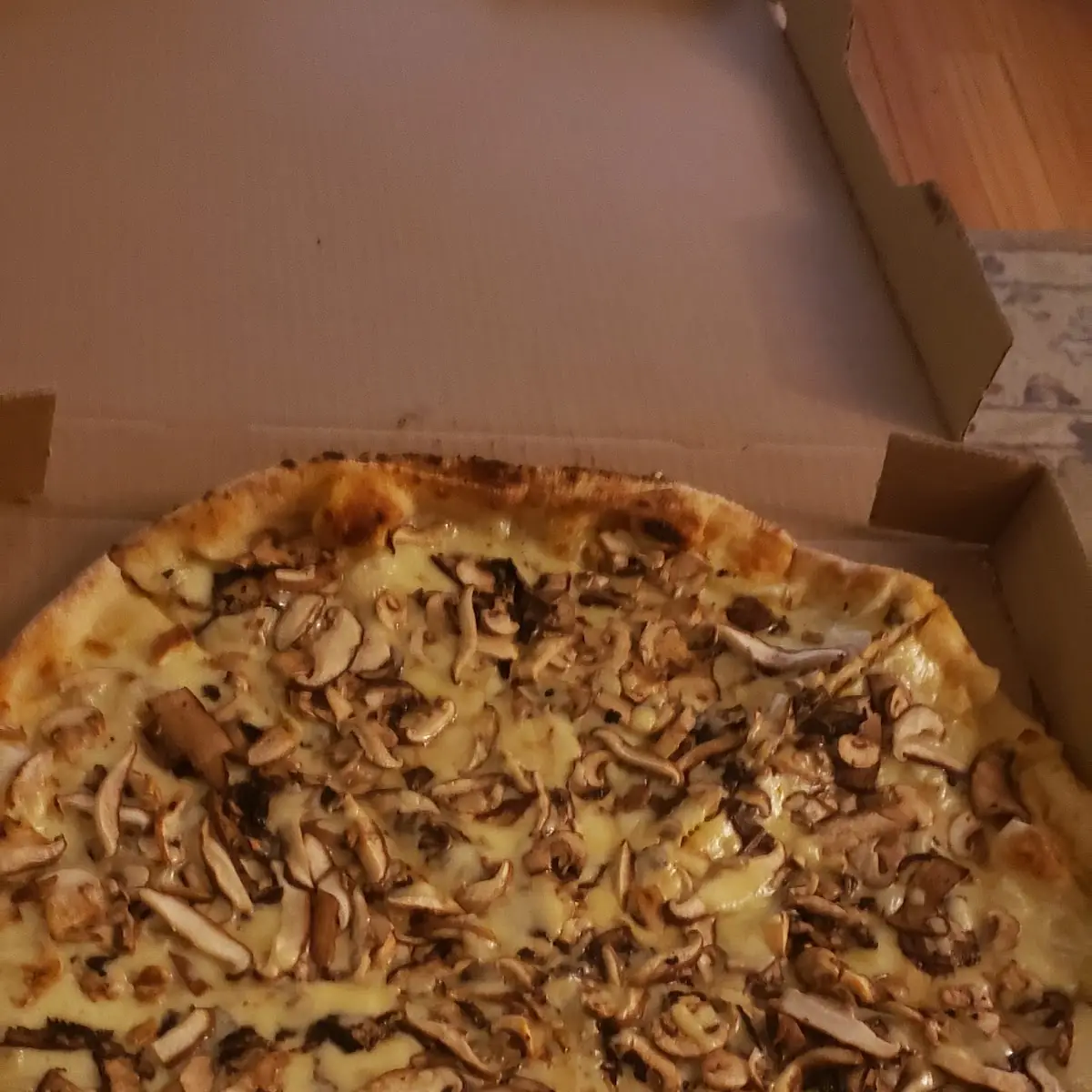 Mushroom Pizza