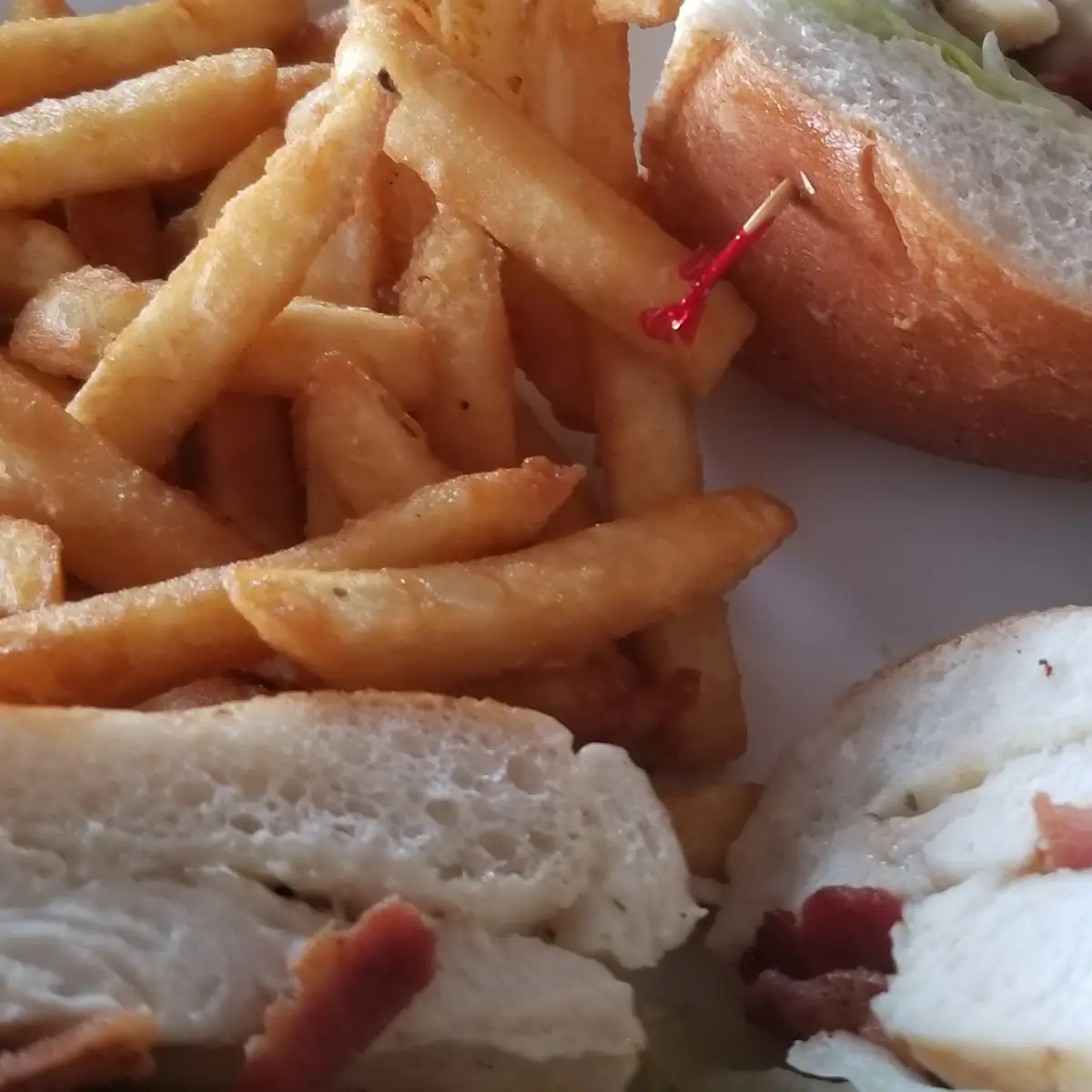 Grilled Chicken Bacon with Ranch Dressing