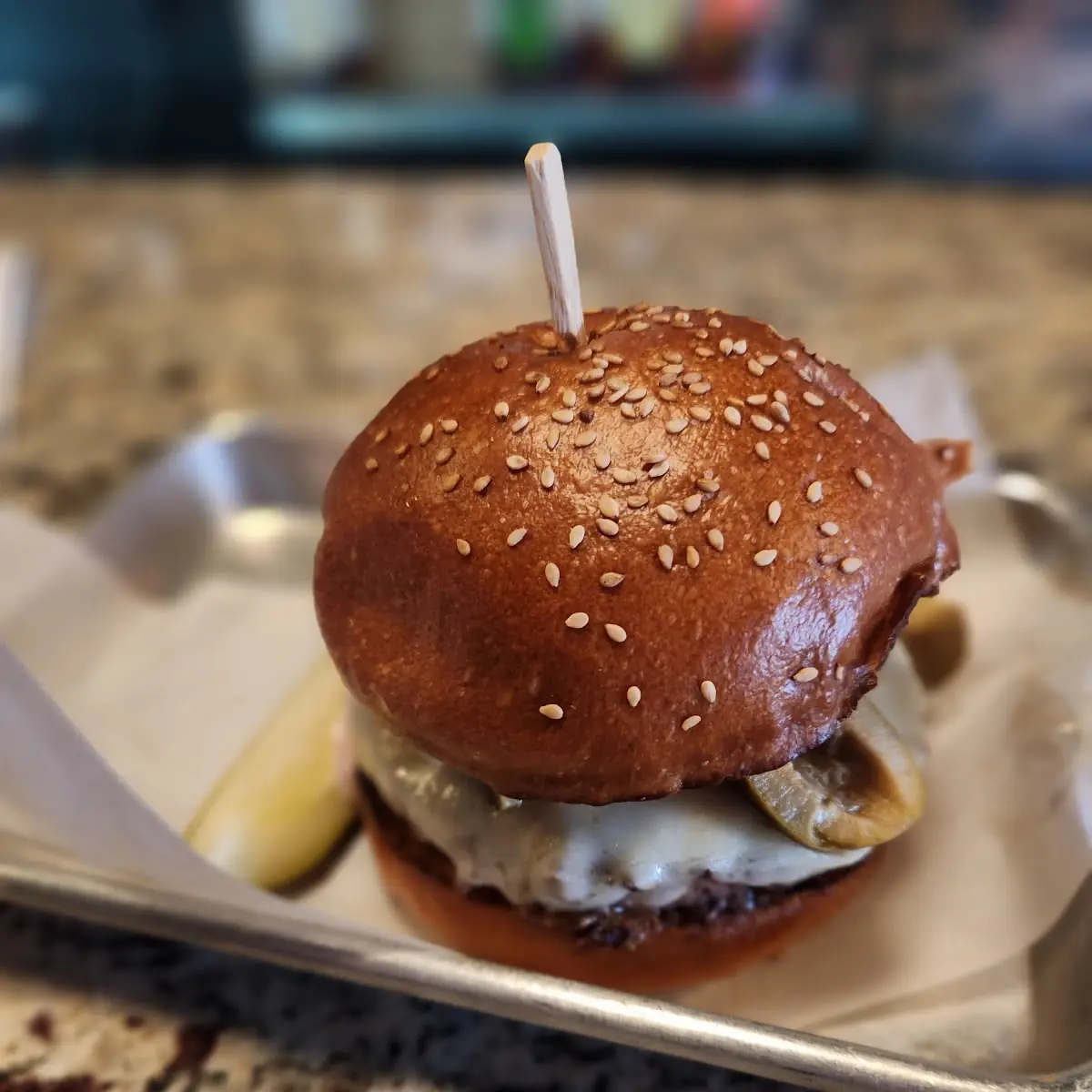 All American Wagyu Cheese Burger