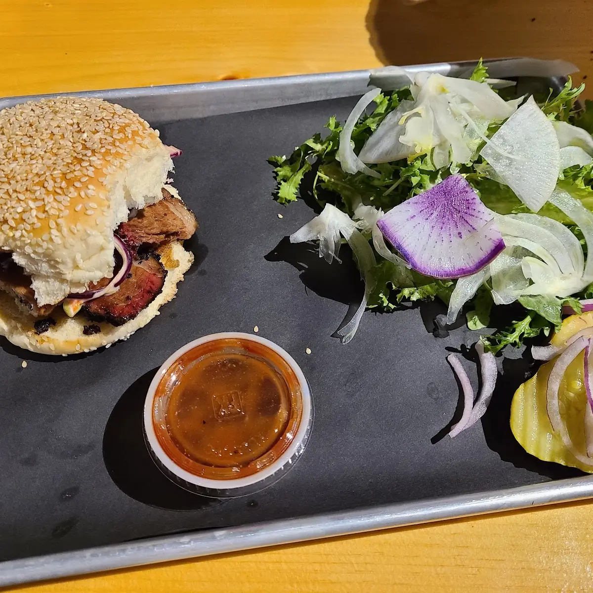 Smoked Brisket Sandwich