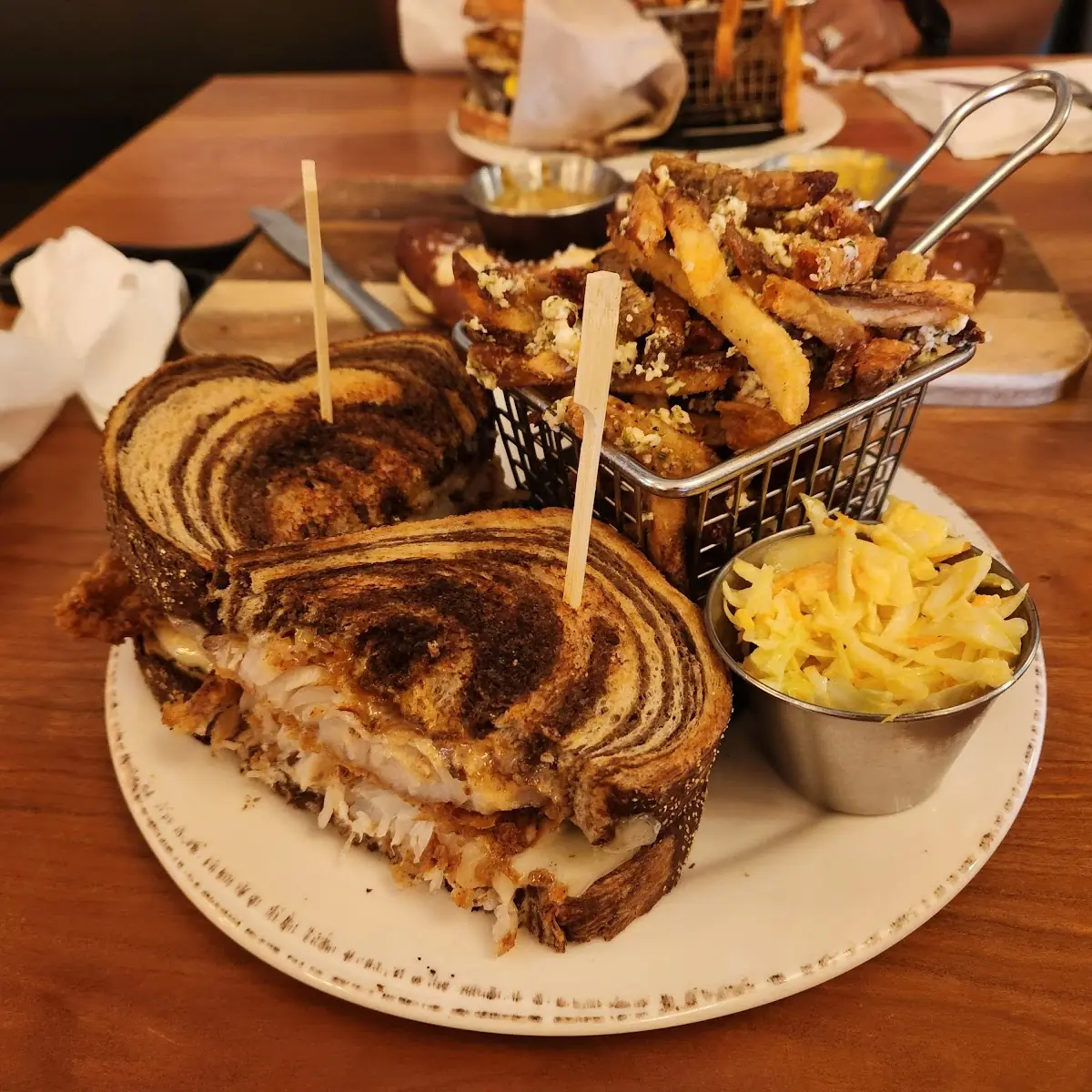 Grouper Reuben Sandwich