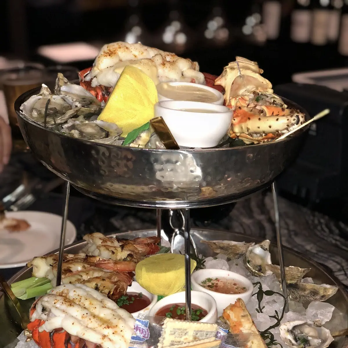 Roasted Seafood Tower