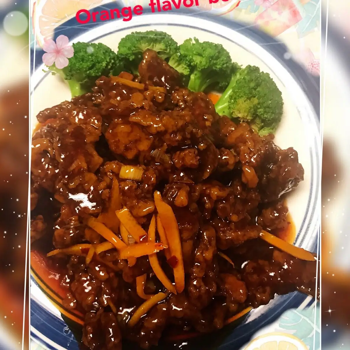 Orange Flavor Beef or Sesame Beef