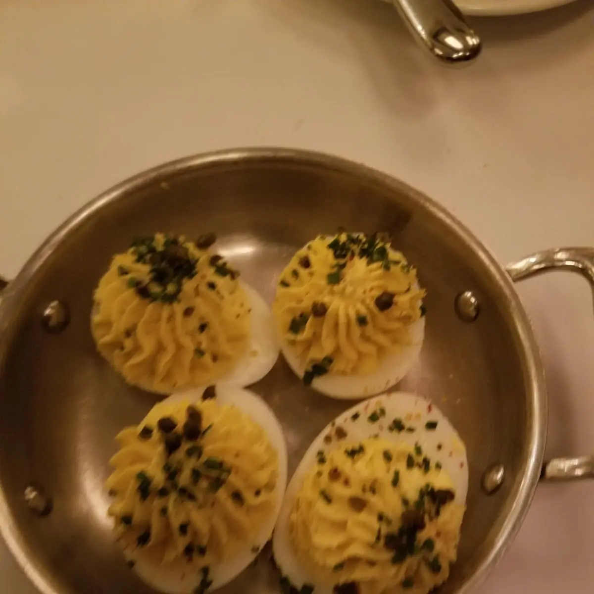 Deviled Eggs with Caviar