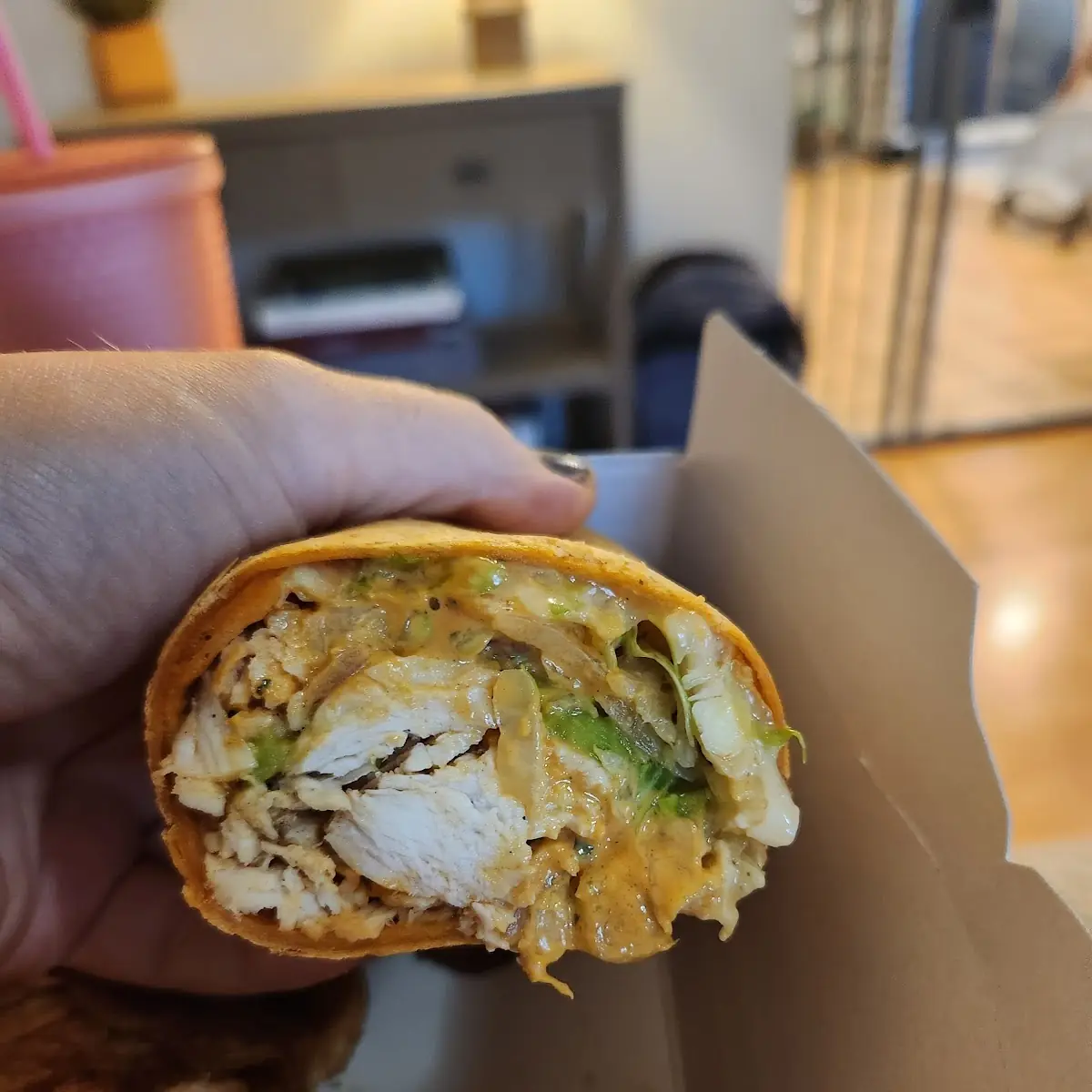Chicken Burrito