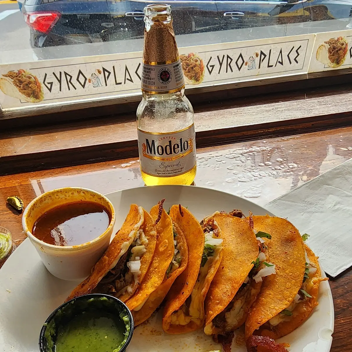 2 BEEF BIRRIA TACOS