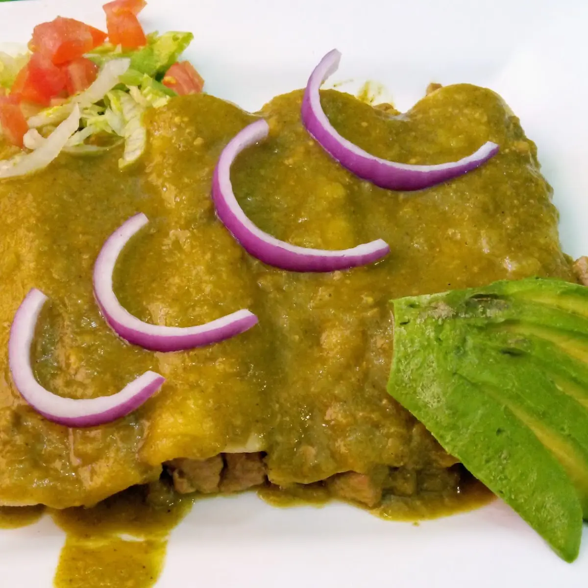 Enchiladas Verdes