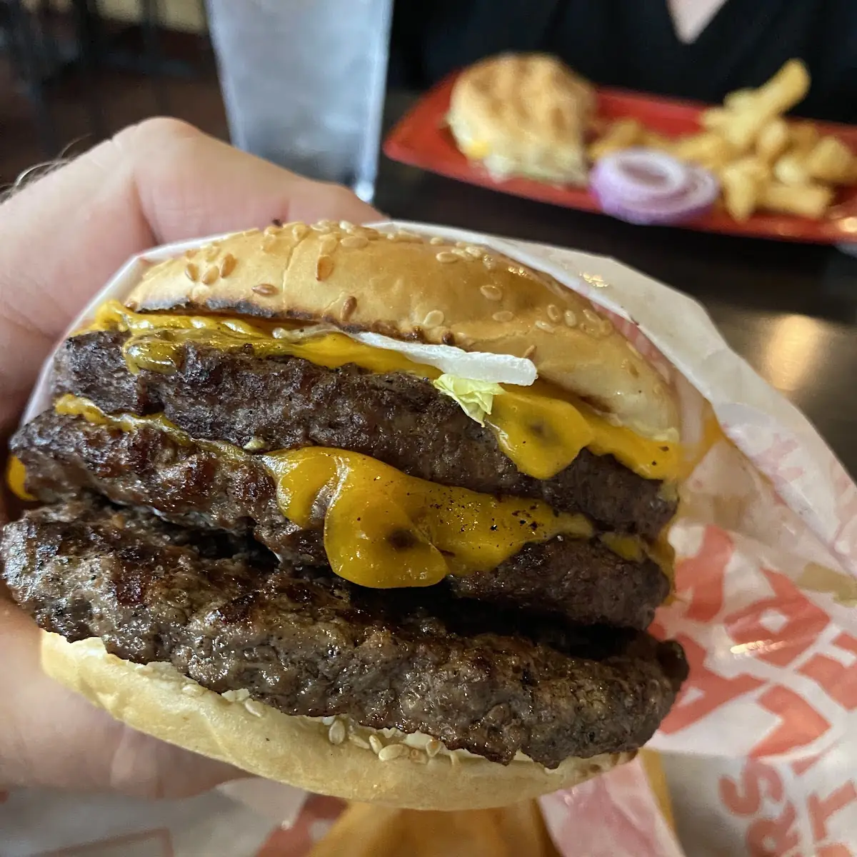 Monster Burger with Added Patty