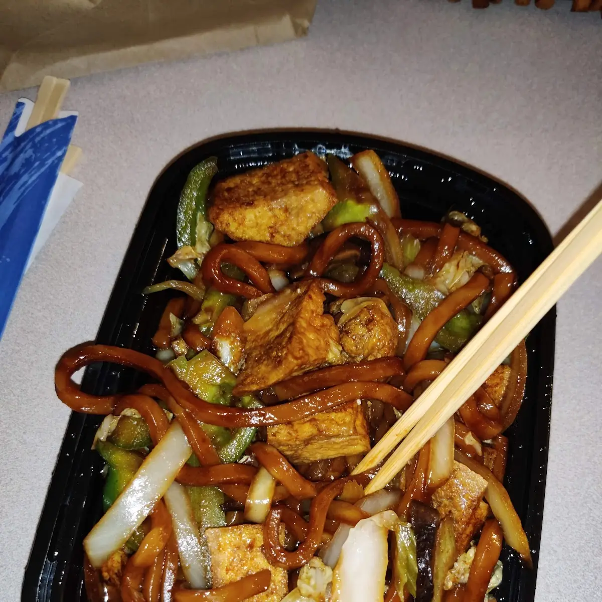 Chow Mein Tofu