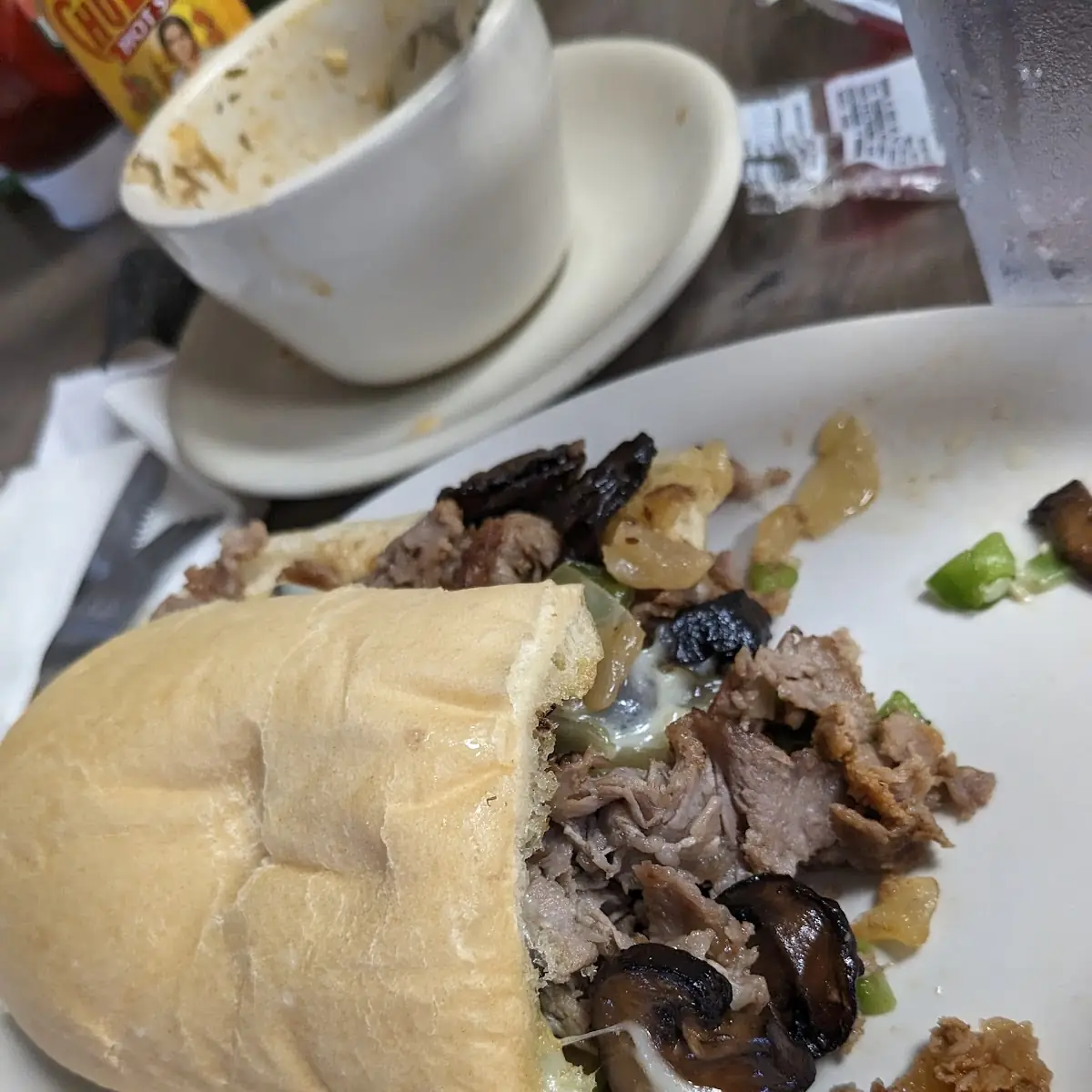Phillie Cheese Steak Sandwich