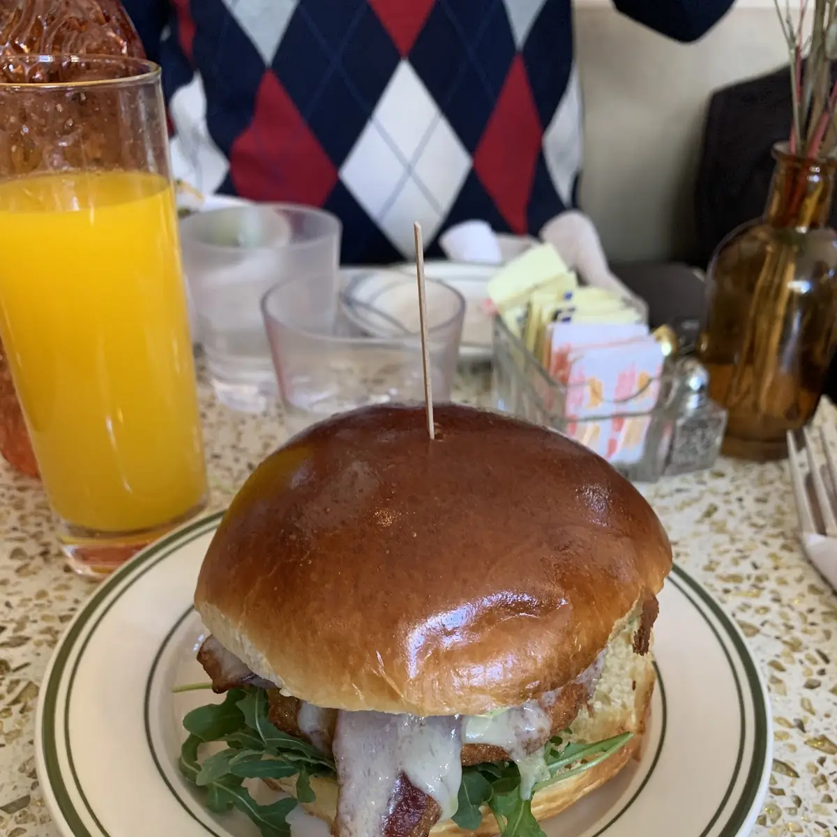 Egg Sandwich on Brioche Roll