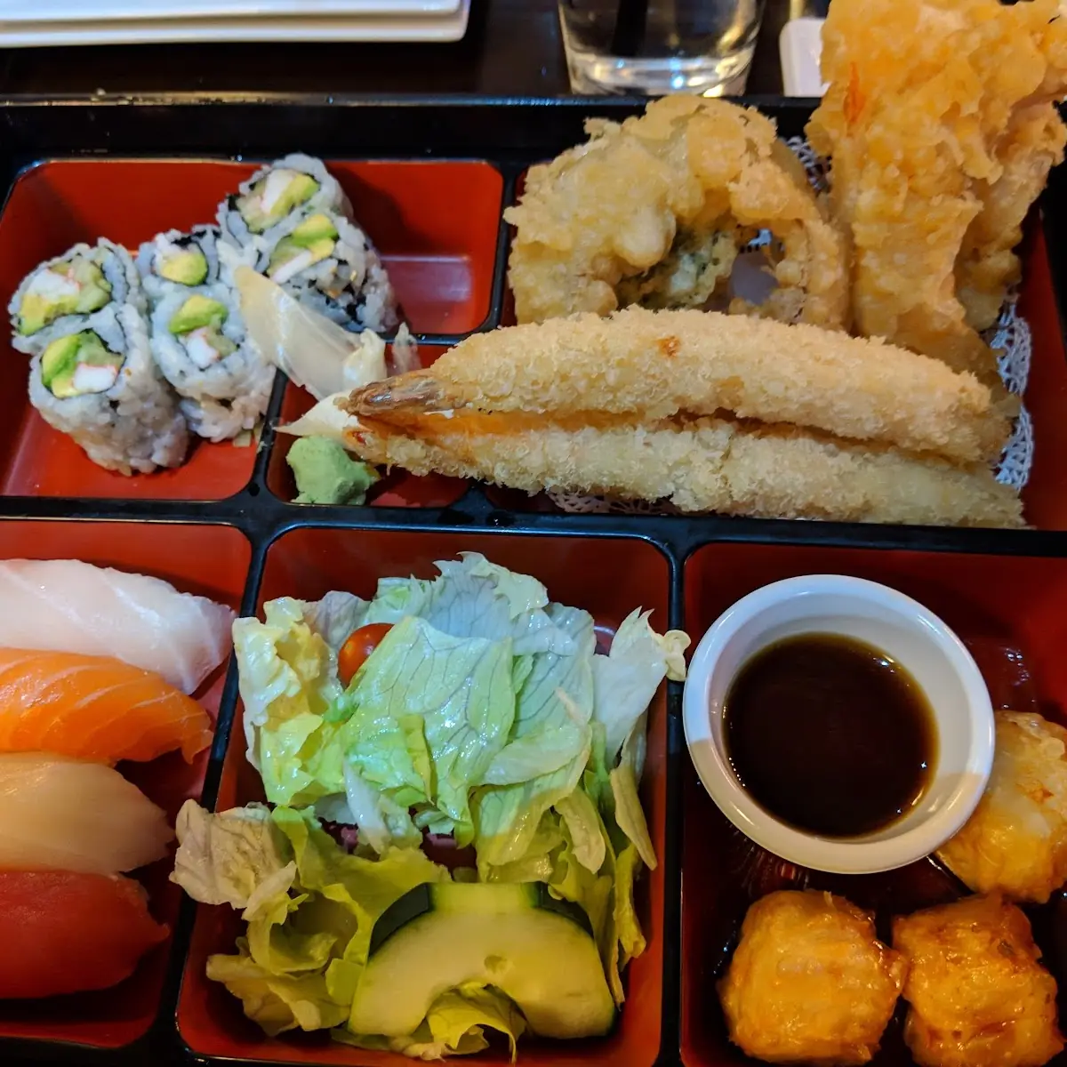 Sushi Tempura Bento Box