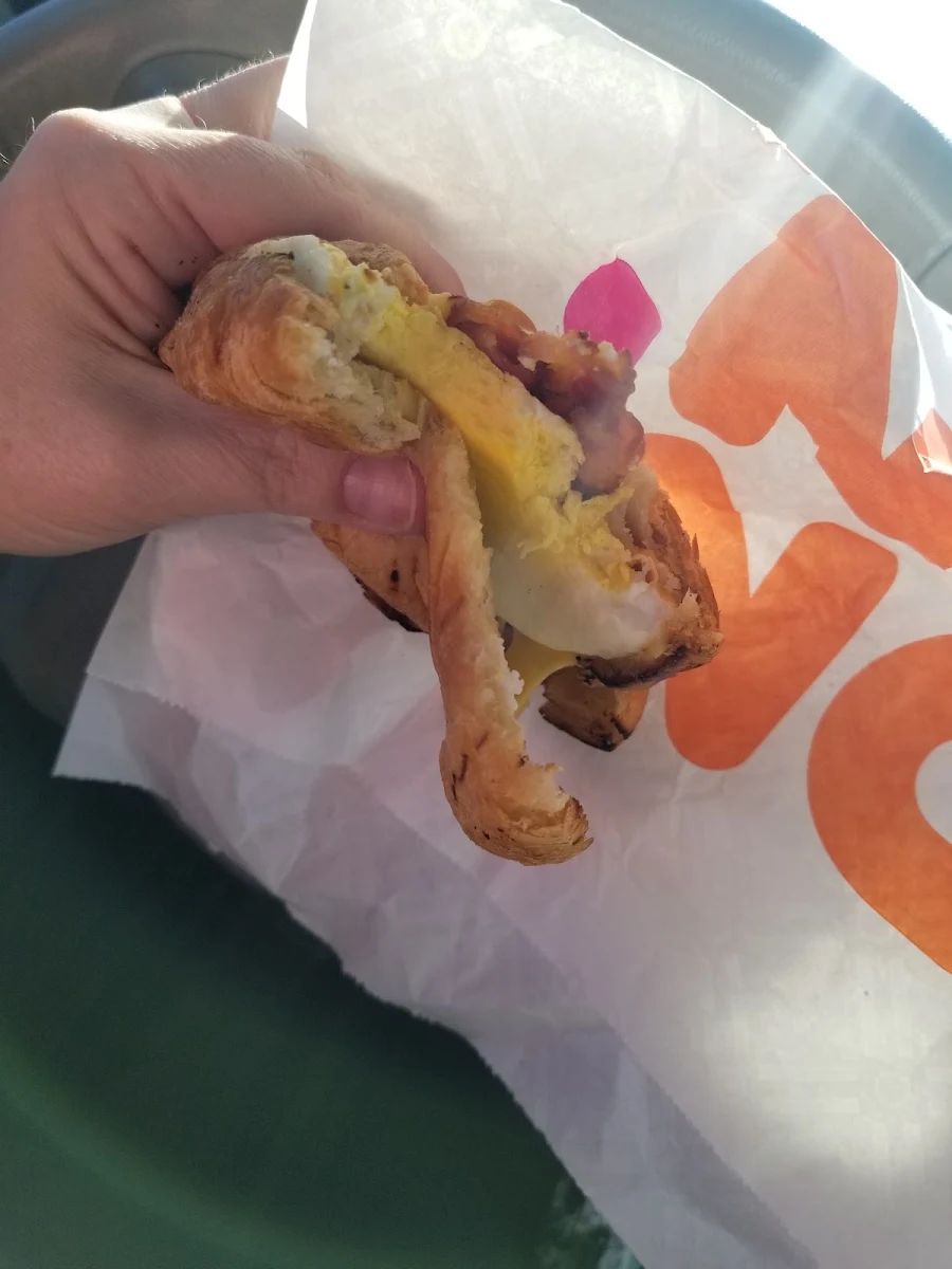 Bacon Egg Cheese Croissant