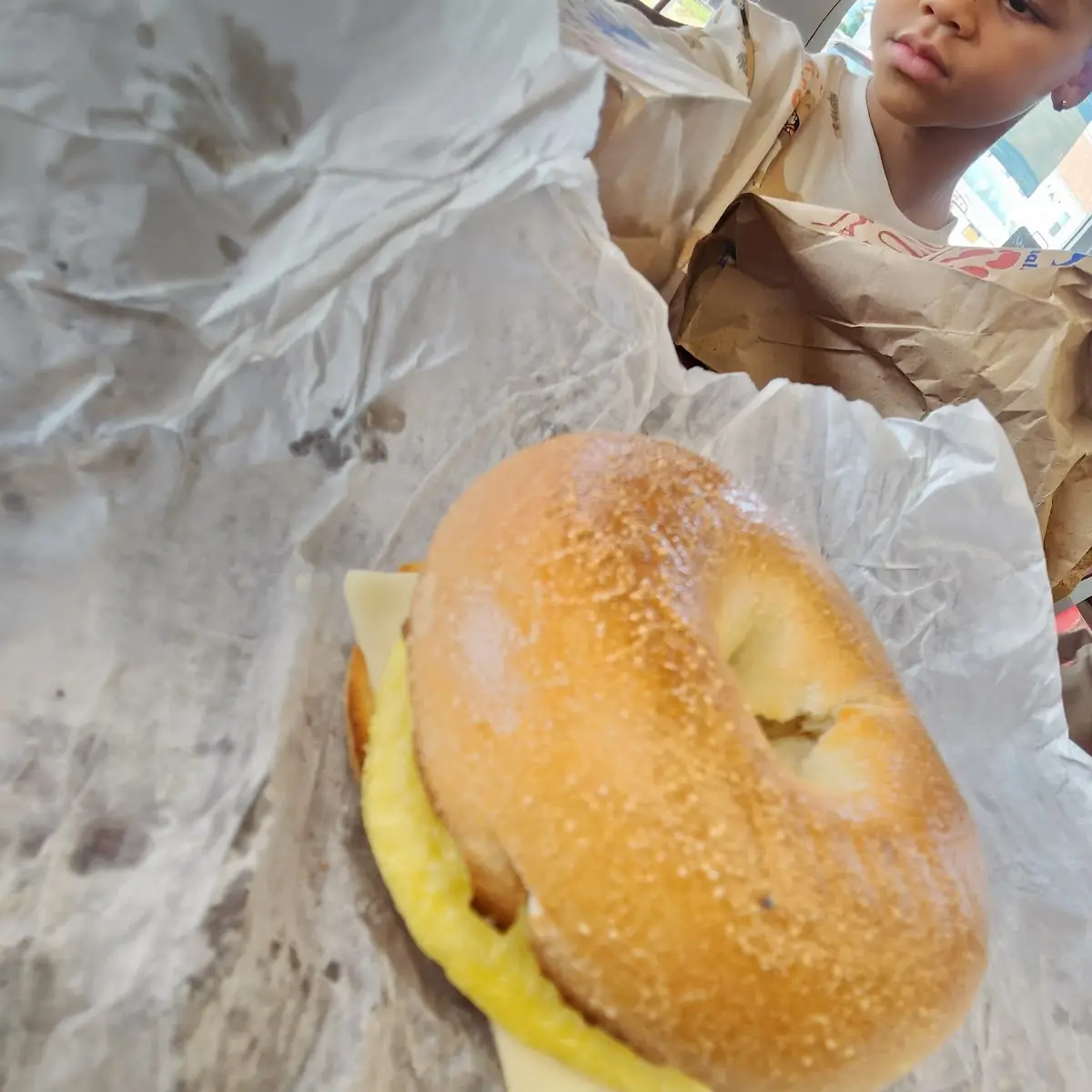 Bacon Egg and Cheese Sandwich