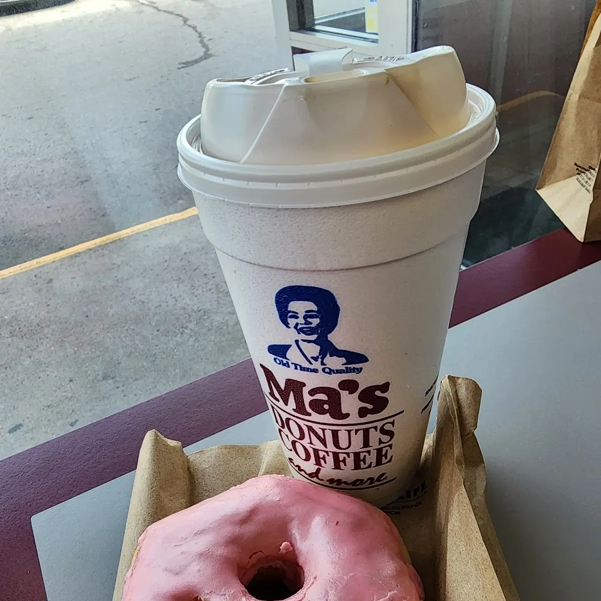 Strawberry Glazed Donut