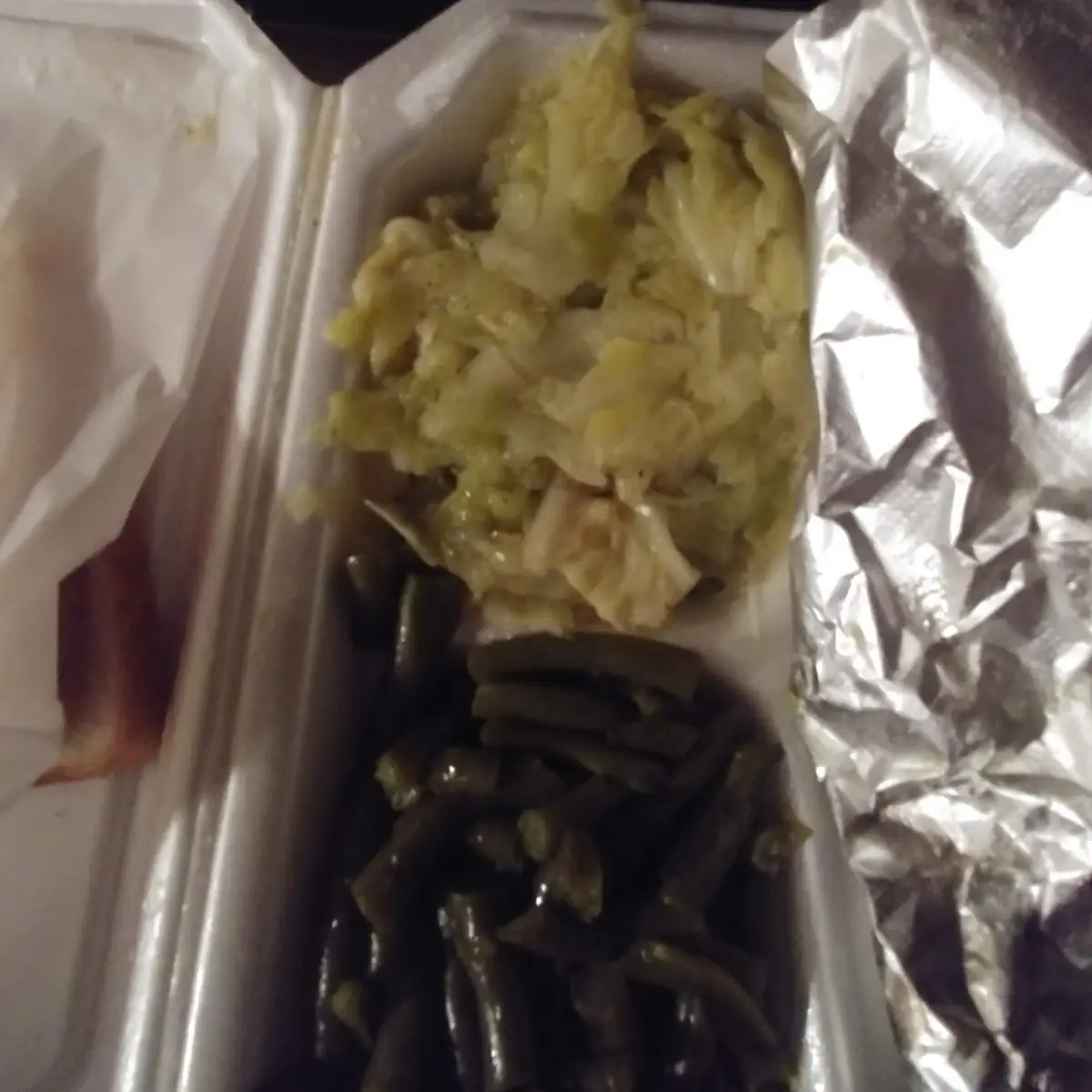 Cabbage & Green Beans
