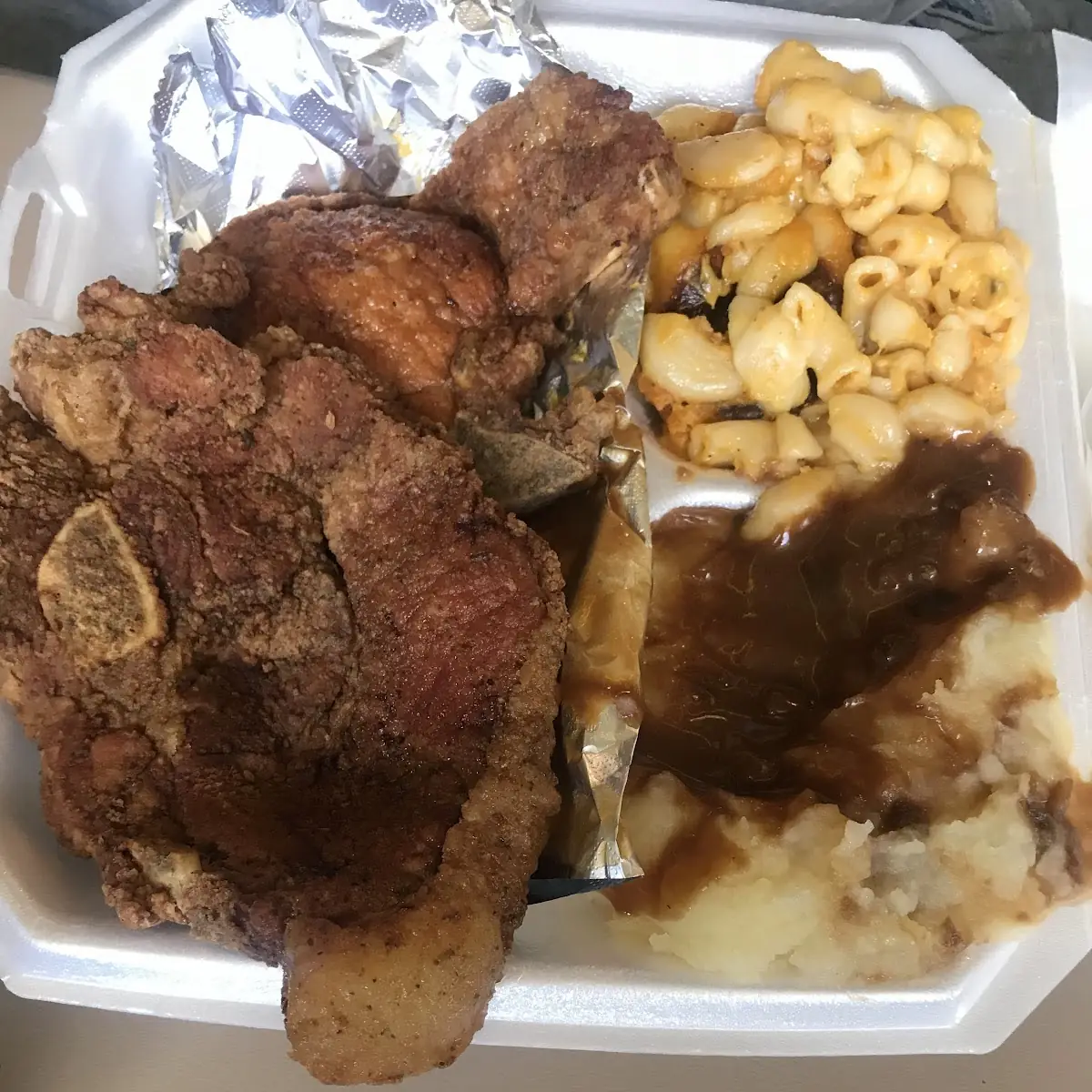 Fried Pork Chop Dinner