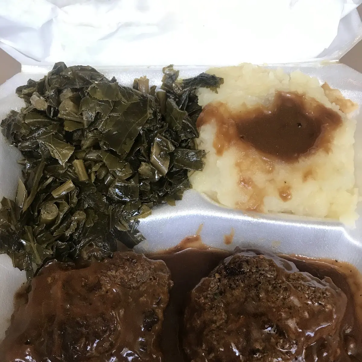 Hamburger Steak Dinner