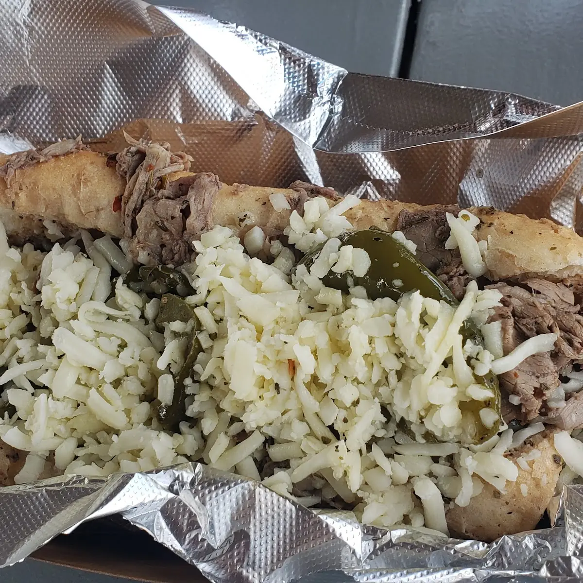 Chicago Beef Dipped in Au Jus