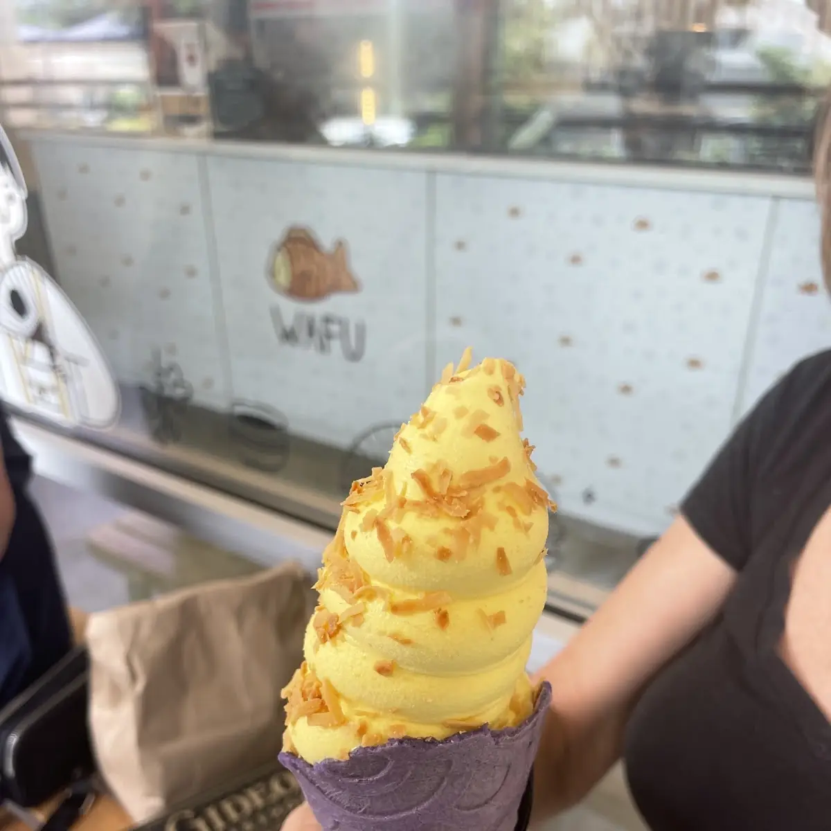 Banana Ice Cream Cone