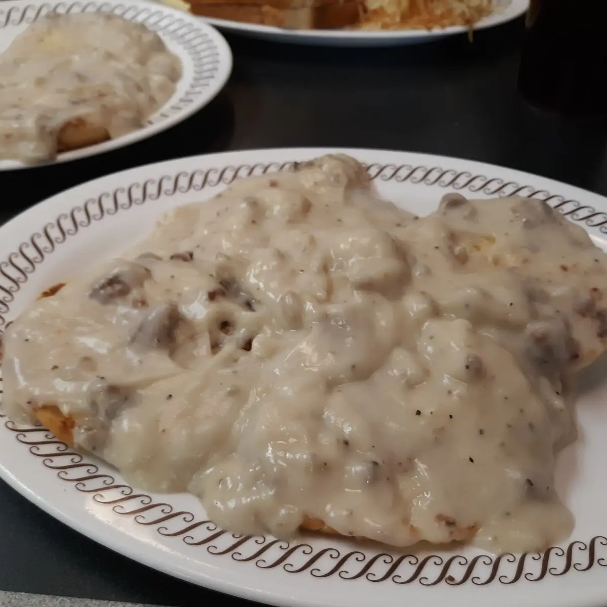 Sausage Gravy and Biscuits