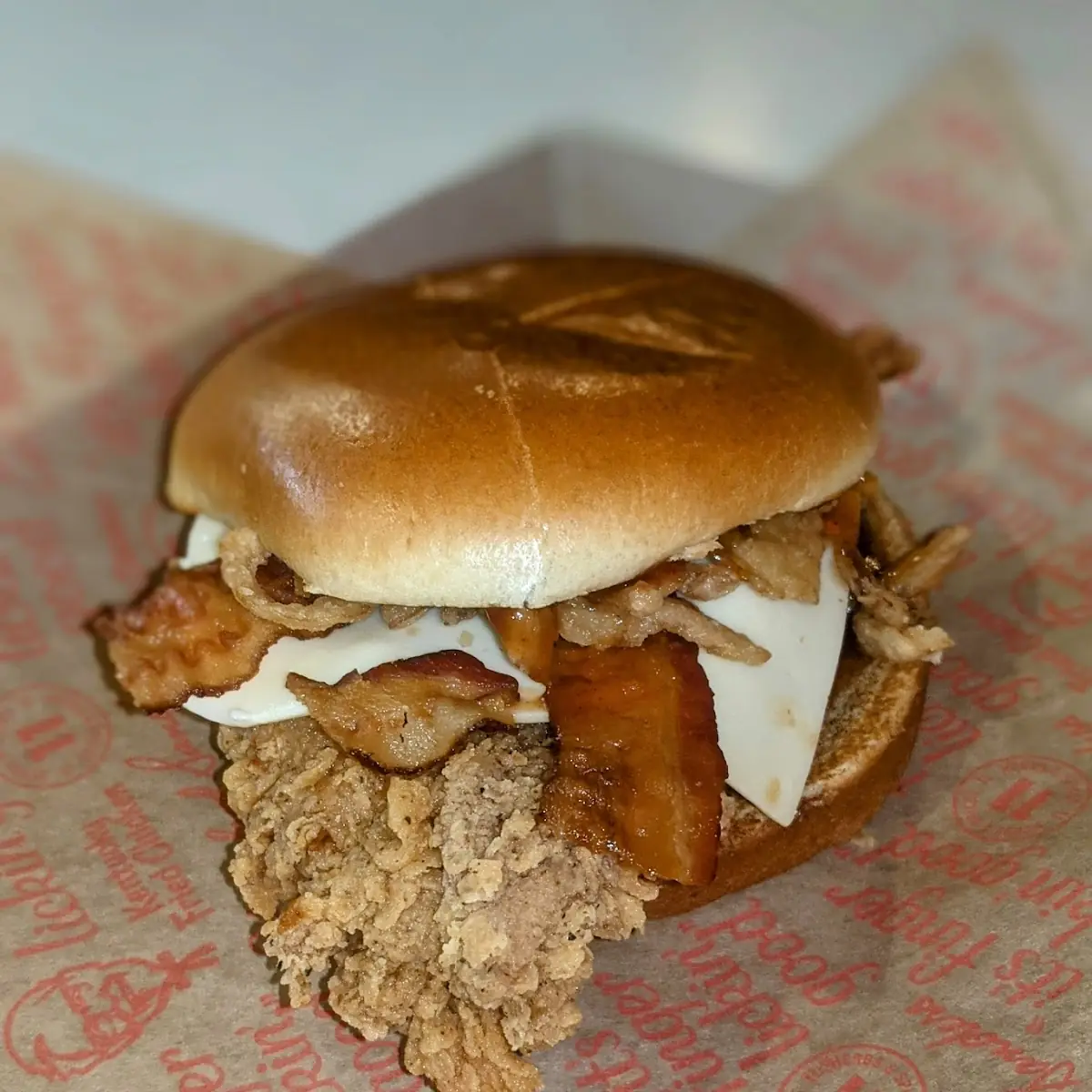 Ultimate BBQ Fried Chicken Sandwich