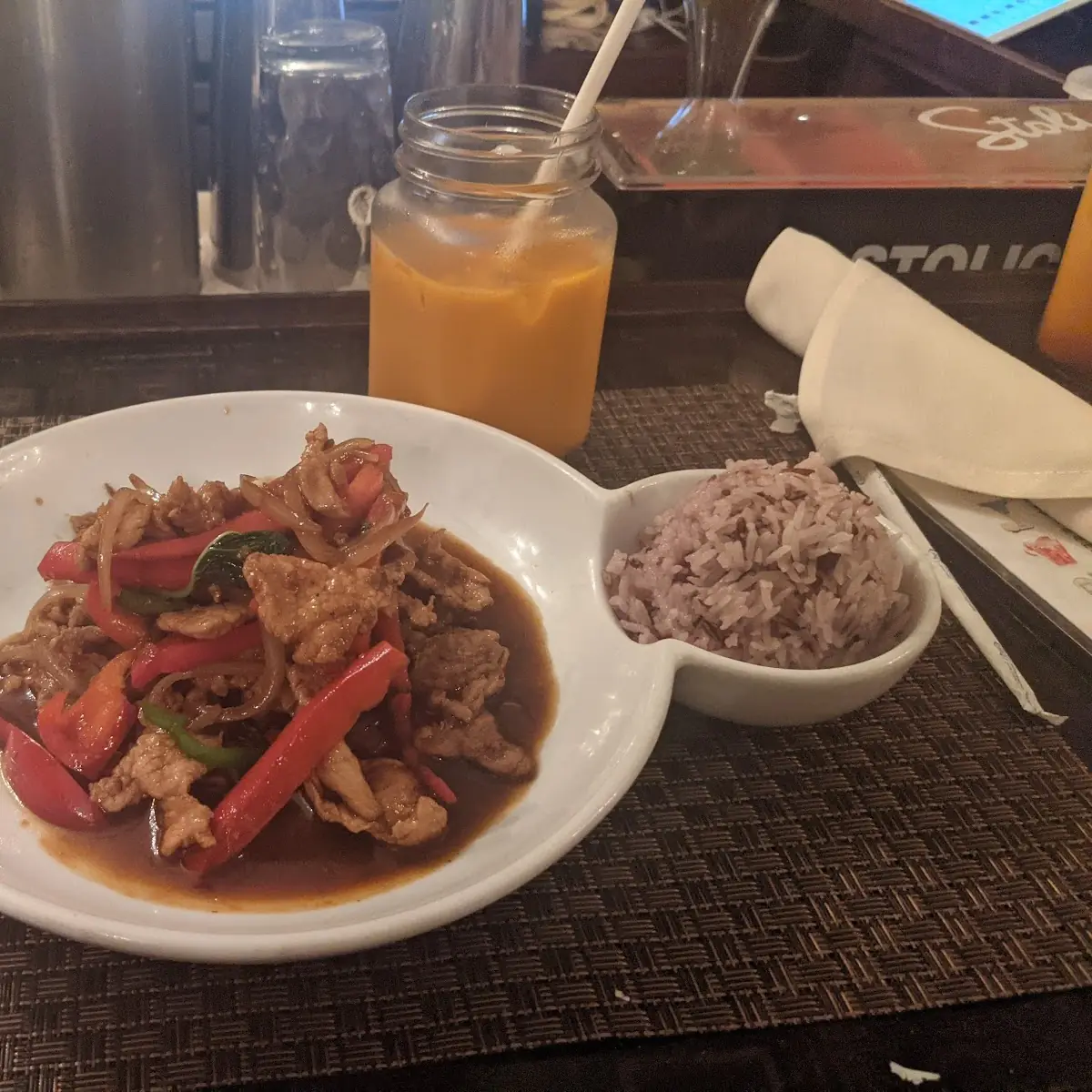 Drunken Noodle Lunch Combination