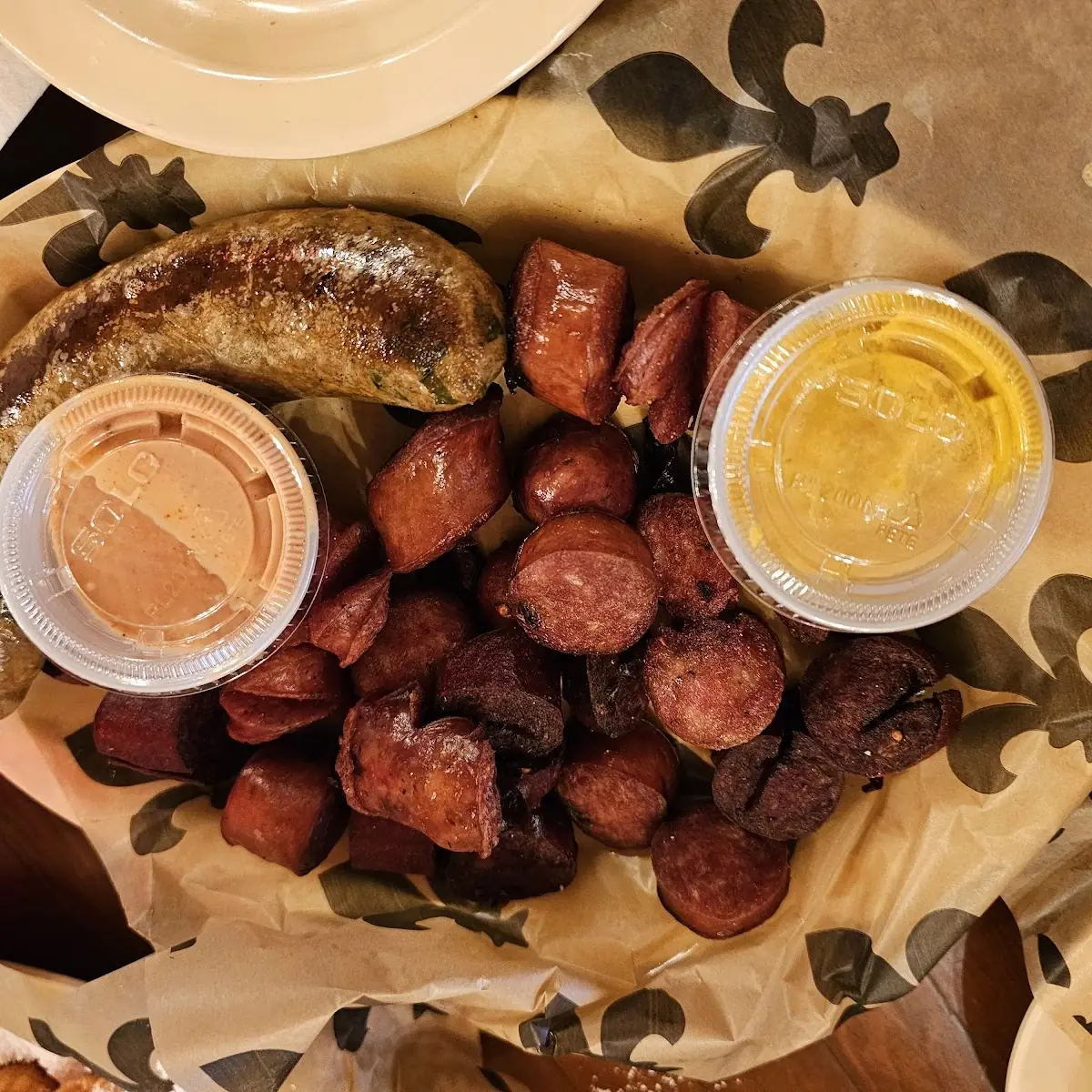 Sausage Sampler Platter