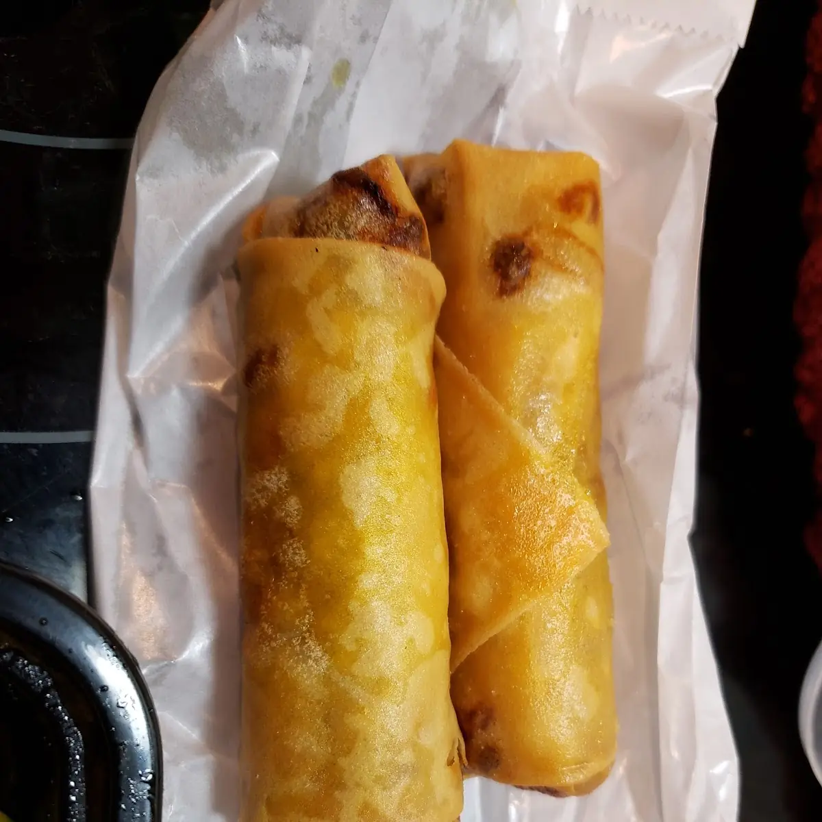 Beef Curry Egg Rolls