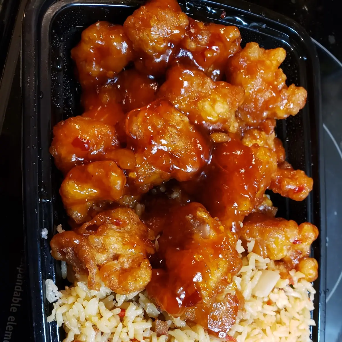 General TSO's Chicken Combo Plate