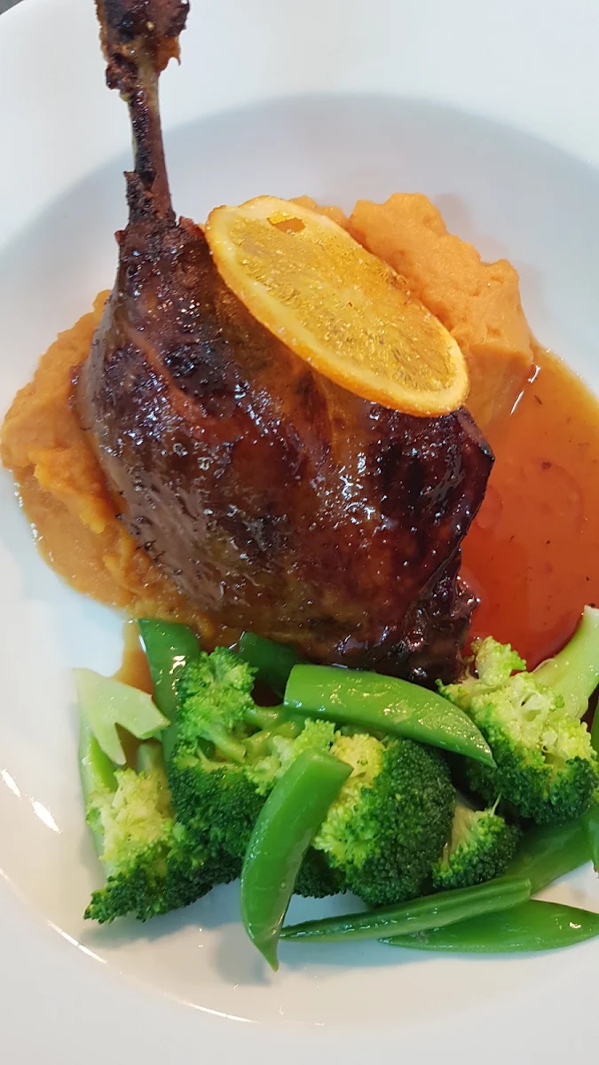 Confit Duck Sweet Potato Mash, The Metropole Hotel