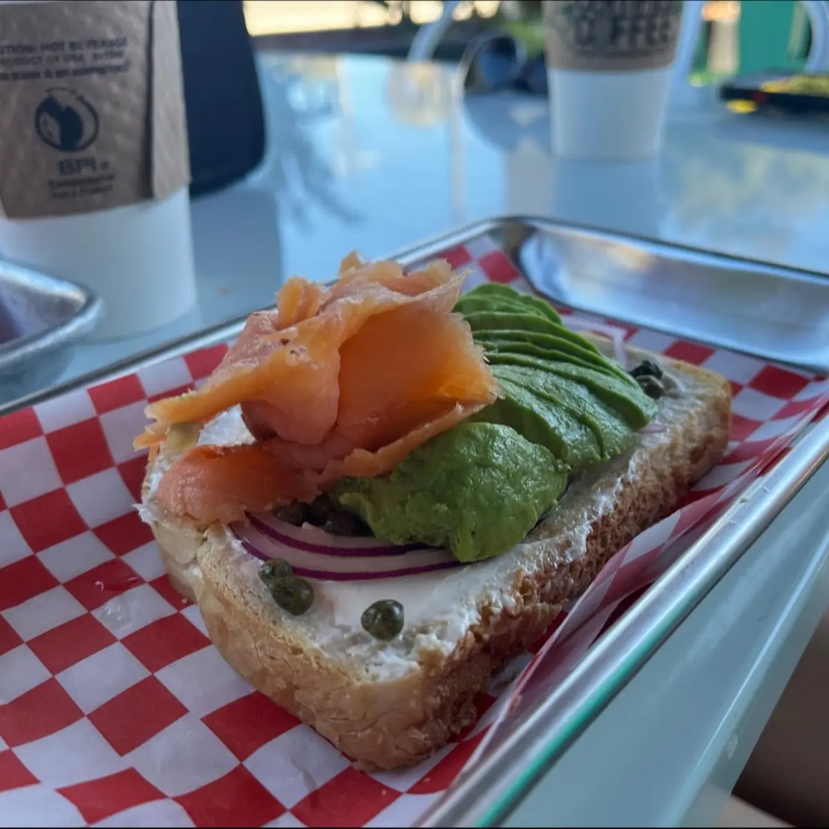 Smoked Salmon Avocado Toast