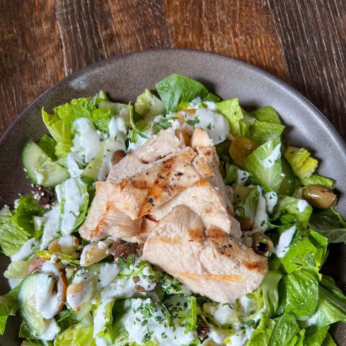 Avocado Caesar Salad