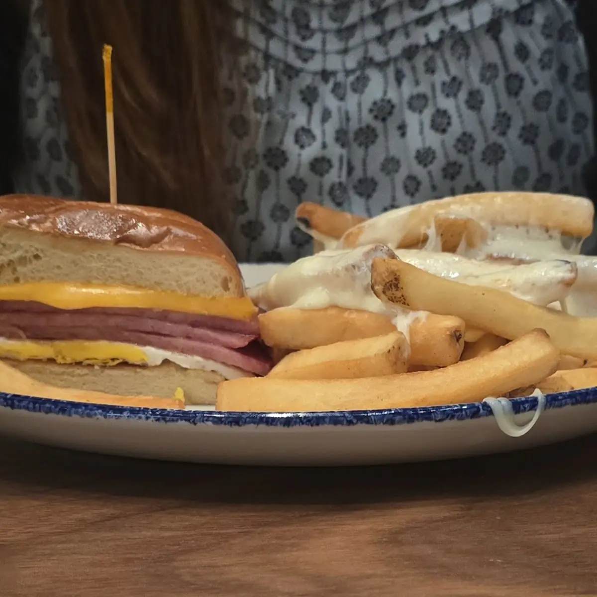 Taylor Ham Egg AMD Cheese with Disco Fries