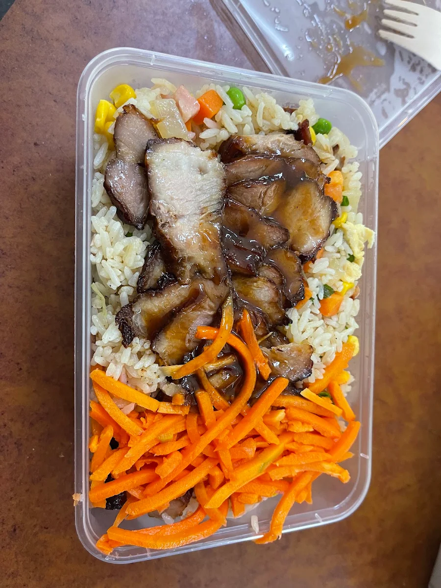 Fried Rice with BBQ Pork, Katrina's Noodles&Banh Mi