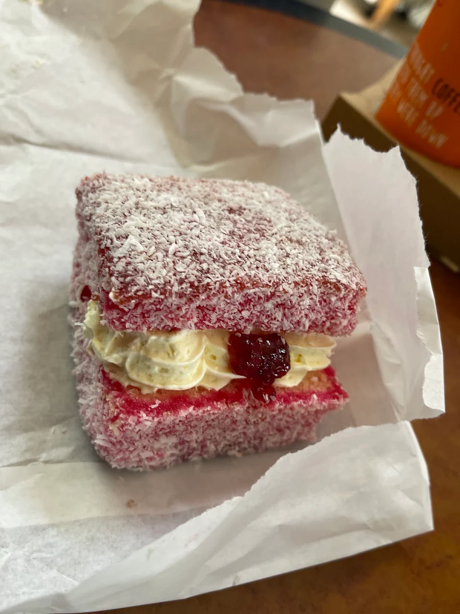 Lamington with Cream, Katrina's Noodles&Banh Mi