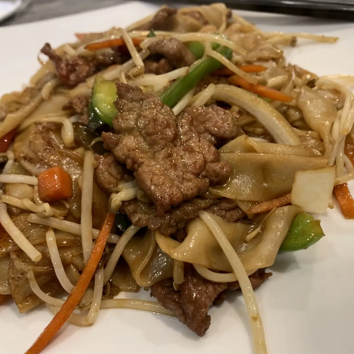 Ho Fun Noodle Stir Fry