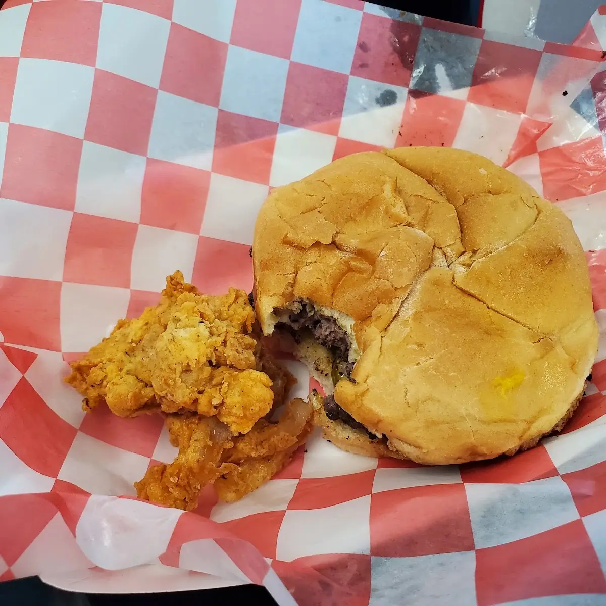 Cheeseburger Onion Rings