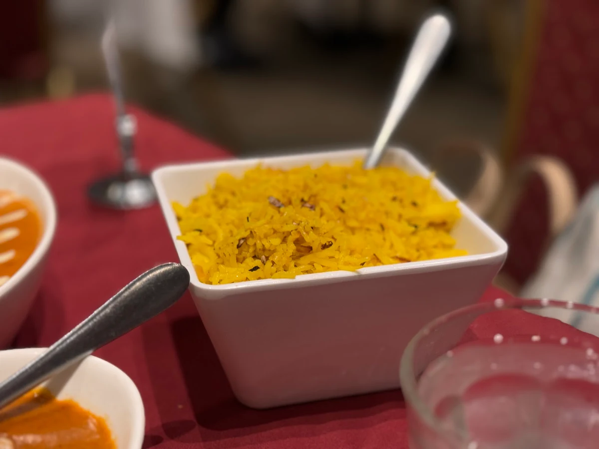 Saffron Rice, Punjabi Palace
