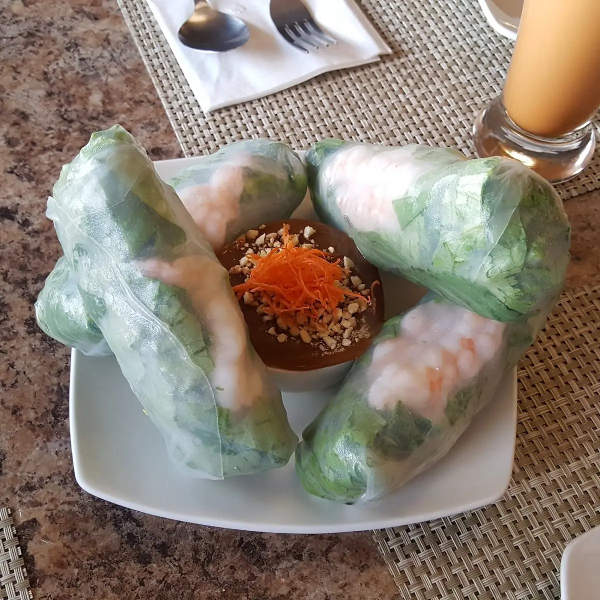 Pua Pia Sode Fresh Spring Rolls