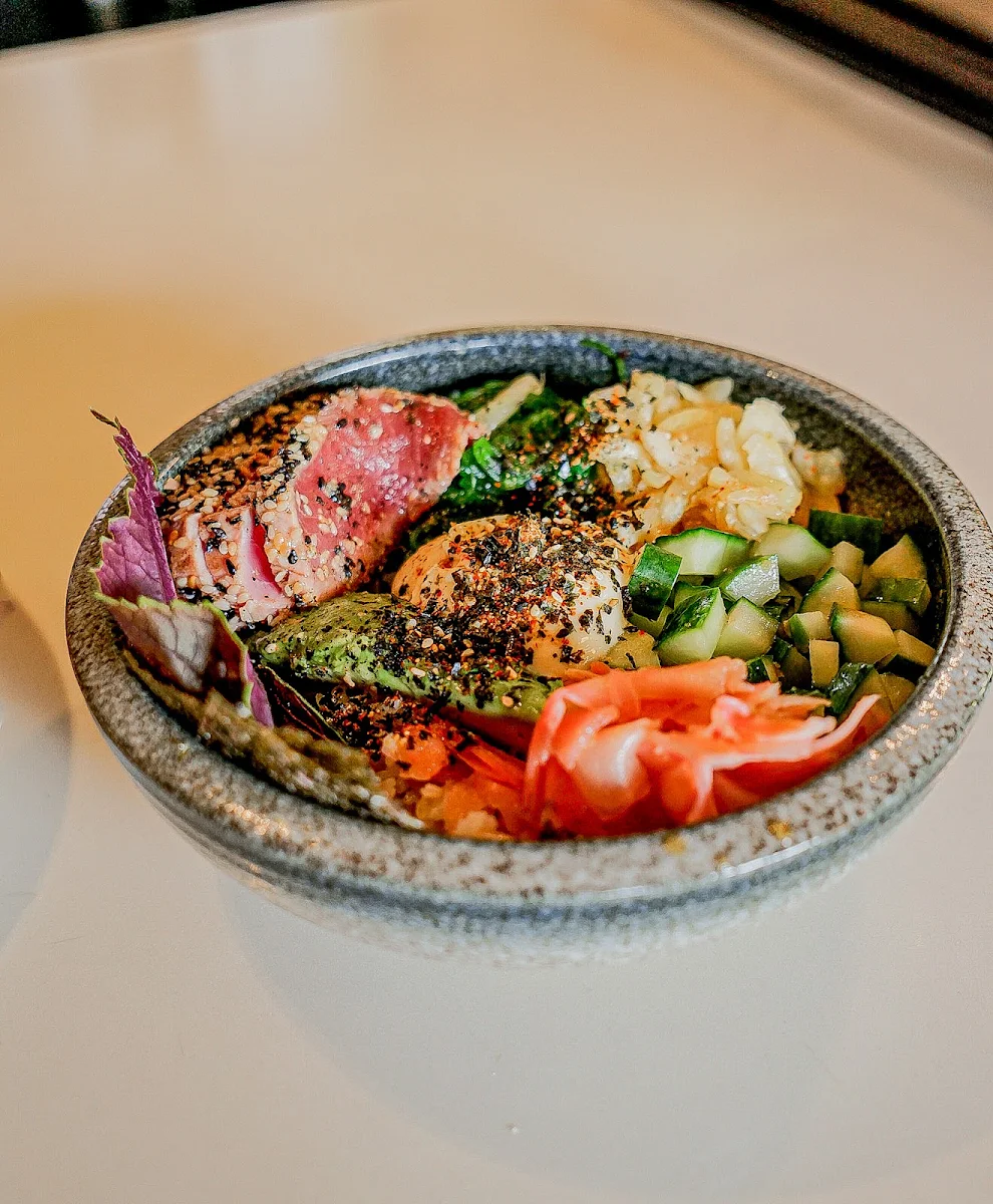 Sesame Seared Tuna Poke, The Boot Factory
